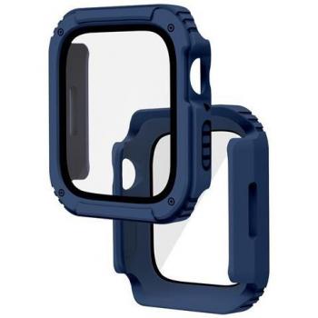 Coque de Protection AVIZAR avec Verre Trempé pour Apple Watch 45 mm