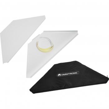 Omnitronic Mobile DJ Stand Zubehör: Eckplatten mit Tasche