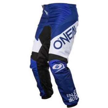 Pantaloni da motocross Oneal Matrix Ridewear Grigio Blu Taglia 36