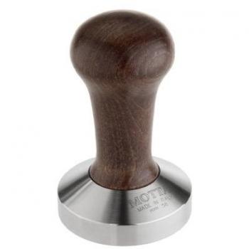 8mm Motta Stainless Steel Coffee Tamper with Wooden Handle