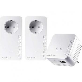 Devolo Magic 1 WiFi Multimedia Power Kit per estendere la rete Wi-Fi in tutta la casa con tecnologia Powerline