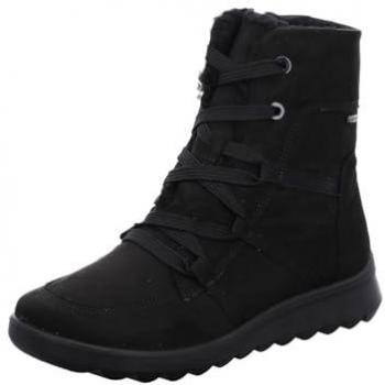 Bottes d'hiver Ara 6,5 en cuir noir