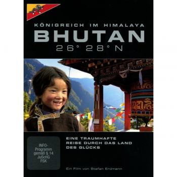 BHUTAN 26° 28° N