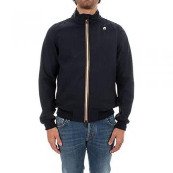 L‑Size Navy K‑Way Bonded Jacket by Arsène – Men’s Edition