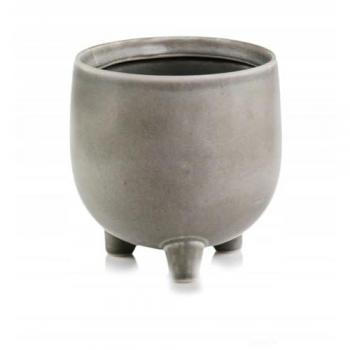 Pied de fleur céramique 12 cm – olive