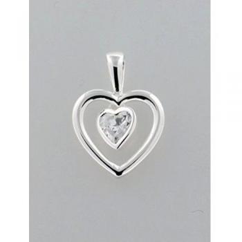 Koch Silberschmuck Classic – 925er Anhänger mit Zirkonia-Glanz