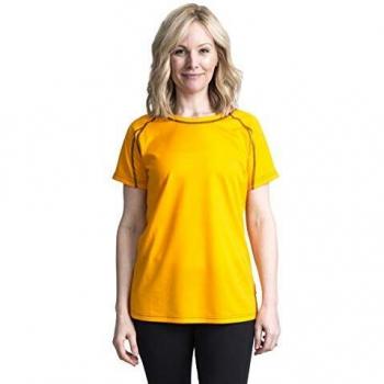 Camiseta Active Trespass Mamo, Mujer, Color Naranja y Negro, XL