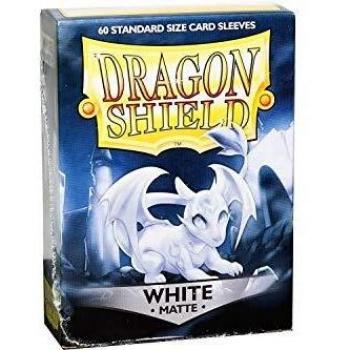 Arcane Tinmen Dragon Shield Matte White Sleeves (60)
