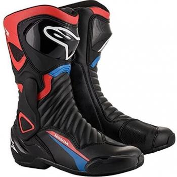 Stivali Alpinestars SMX-6 V2 Honda Blu Nero Rosso taglia 43
