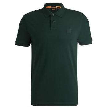 Polo BOSS Uomo Passenger Verde Aperto 2XL con Logo