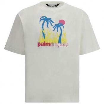 White XL Burning Oasi Shirt for Men