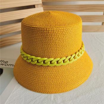 2022 Women's Straight Barrel Korean All-Match Sun Hat 2790