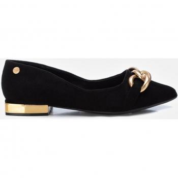 Xti Zapato Bajo Estilo Bailarina XTI para Mujer en Color Negro