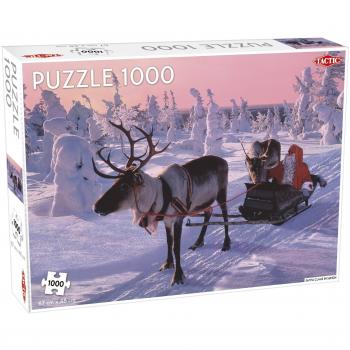 Kerstman Slede Puzzel