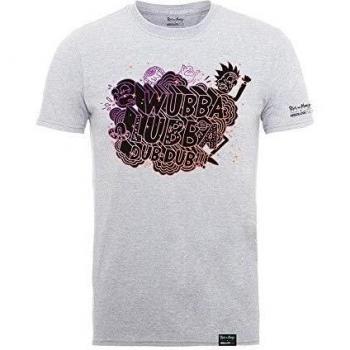 Rick and Morty Wubba Lub T-Shirt, Grey