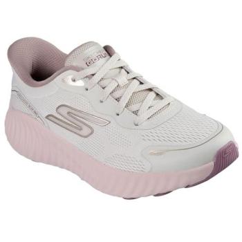 Skechers Go Run Now Women's Natural Textile with Trim Running Footwear