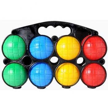 Set de Boules pour 4 Joueurs 8 Balles en Plastique