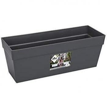 Jardinera Polipropileno 50 cm Gris oscuro