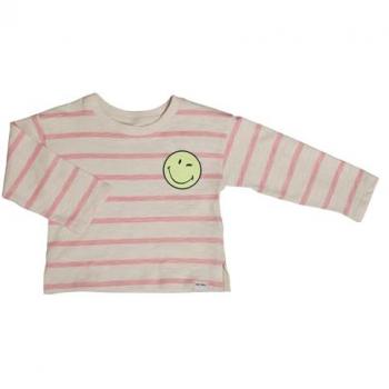 Gap T‑Shirt de manga larga para niñas, color blanco
