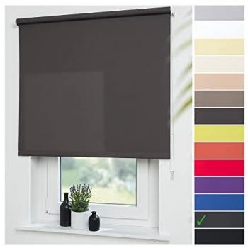 Fensterrollo 180 x 82 cm cappuccino