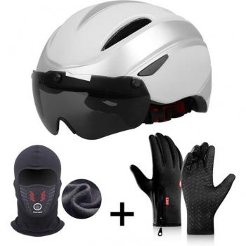 Casco de esquí y ciclismo unisex
