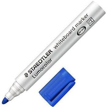 Staedtler 351-3 Lumocolor Whiteboardmarker, 2mm, Rundspitze, blau