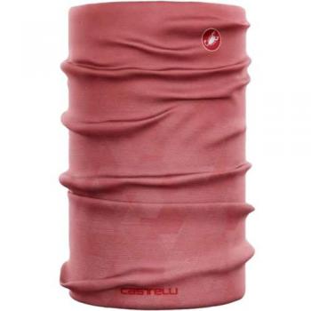 Tour de cou Castelli Pro Thermal rouge clair pour femme
