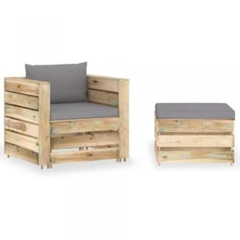 Groene Buitenset Luxe 2‑Delen
