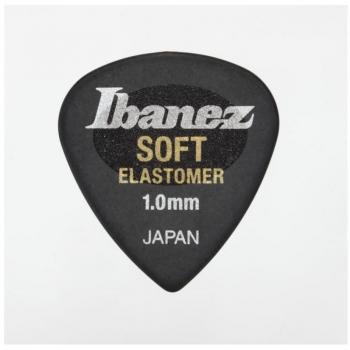 Ibanez Hazy Black Elastomer Plektrum Set