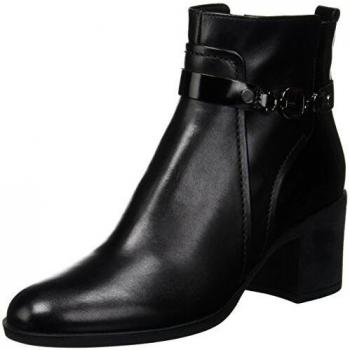 Botines Geox D GLYNNA B, Mujer, Negro, Talla 36.5 EU