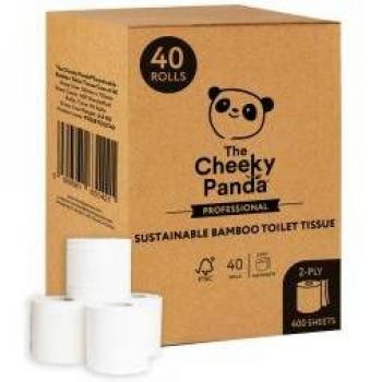 Eco‑Friendly Bamboo Toilet Tissue Pack – 2 Ply, 400 Sheets