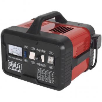 Sealey 12V or 24V 16Amp Automotive Battery Charger