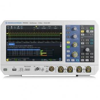 RTM3004 Osciloscopio Multi‑Canal (4A) con 10.1” LCD y 100 MHz
