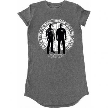 T-Shirt Abito Musicale per Donna Supernatural