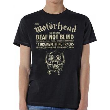 Tee XL Nera Motorhead per Adulti Sordi