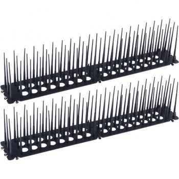 Flexible Bird Spike Fence 2Pcs 44.7x7.2cm