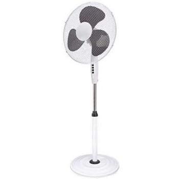 Ventilador de pie Nevir NVR-VP40R-BN 40cm 40W 3 velocidades aspas negras