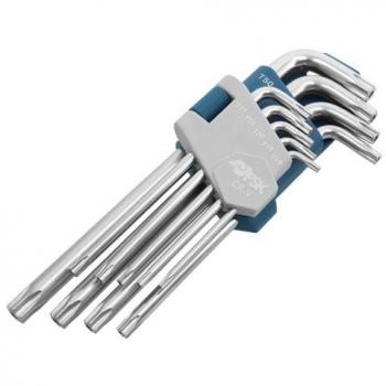 Set di Chiavi Torx Ferrestock 9 Pezzi con Sicurezza