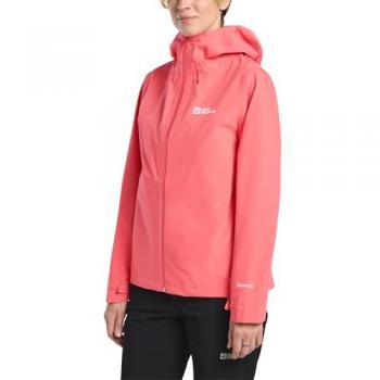Jack Wolfskin HIGHEST PEAK 3L JKT W Damen – XL (46), Korallenroter Sonnenuntergang