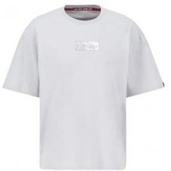 Pastel Grey Metal Plate Tee