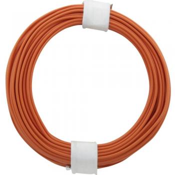 Câble de connexion 118-7 10 m orange 1 x 0.14 mm²