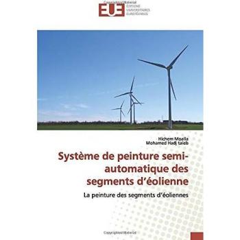 Système de peinture semi-automatique des segments d'éolienne