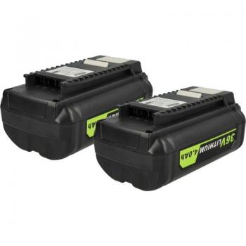 Ryobi 36V 2x Rechargeable Battery Kit – 4000 mAh