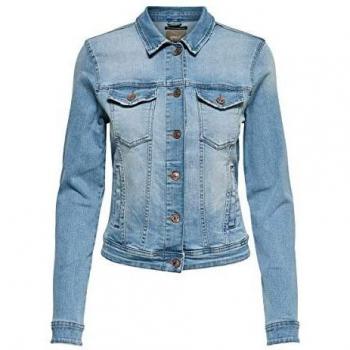 ONLY Jeansjacke ONLTIA in Hellblau, Größe 38
