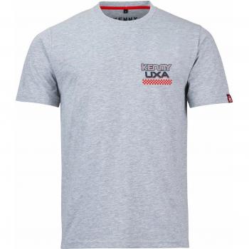 Kenny Uxa Shirt im Vintage-Stil Grau