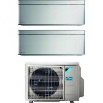 Daikin Bluevolution Dual Split Silvery 9/12 kW con Wi‑Fi