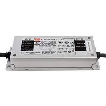 Driver d'Alimentation LED 75W 24V 3.15A Ajustable IP65