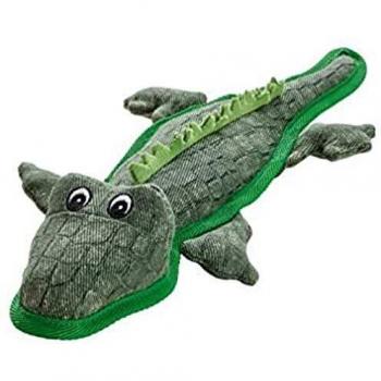 Brisbane Green Crocodile Dog Toy Hunter Tough