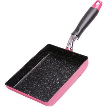 13x18CM Eierpfanne Tamagoyaki Schwarz Antihaft für Gasherd