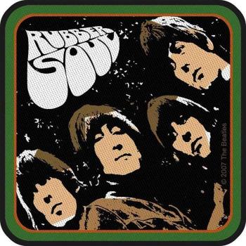 Étiquette de Couture Noir The Beatles – Taille Unifiée